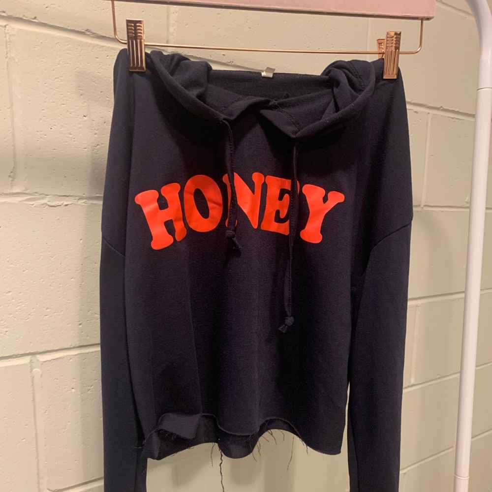 Honey crop hoodie